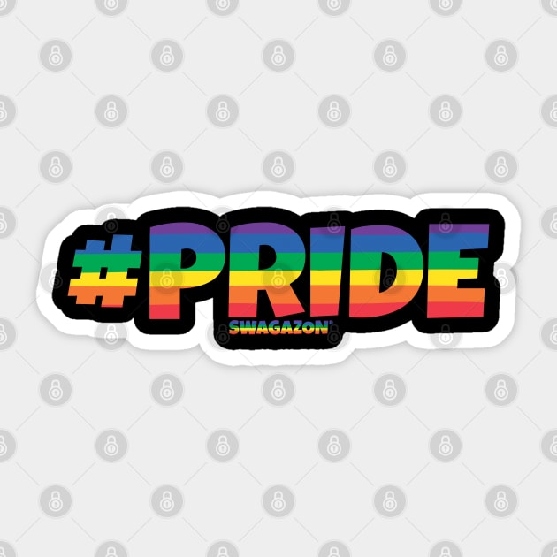 #Pride Rainbow Swagazon Sticker by Swagazon